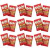 Pufai Kviki Snacks - Confezione doppia da 9 mini salatini, 9 bastoncini di sale, 100 grammi, per un totale di 18 pacchetti