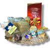 Dolce idea Confezione Regalo per la Festa del papà Lindt. Liquore Al pistacchio 200ml + Cioccolata Lindt e Cioccolatini assortiti.