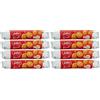 CAIYA 8X Lotus Biscoff Tubo di Biscotti Lotus Sandwich Cookie con Crema alla Vaniglia 150g - Novità [8 Confezioni]