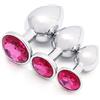 Jrxprxinps CN-3 Giocattoli Rosa in Acciaio Inossidabile per La Decorazione Di Donne o Uomini Ṕlūg Ḁnàli Ḁnàlé Ḅūṱṱ Ṕlūg Pîccólo Dilàtâtore Ânâls Dónna Ḁmǎl Ṕļūgs Plây Ṕlūg Ânâlṕlūg Tóy