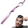 Zunishaone Razor di capelli professionisti | Tagliare il rasoio con manico in acciaio inossidabile, strumento di consistenza dei capelli, maniglia non slittata, acconciatura fatta in casa ideale, soggiorno, uomi
