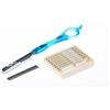 Otto Herder manicure Feather Styling Razor - Rasoio originale (Aqua Blue)