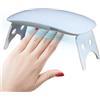 Dtaigou Luce UV per unghie, smalto gel per lampada UV - Lampada per unghie LED sicura per unghie UV,Luce UV per unghie in gel ad asciugatura rapida, asciuga unghie per gel smalto, Natale, Capodanno,