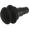 HuangguiyuanV Testine massaggianti fasciali, testa per pistola da massaggio muscolare da 18 mm, adattatore sostituibile, per accessori rilassanti muscolari