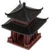 TOYANDONA Mini Statua della Pagoda Cinese Padiglioni per Bonsai Decorazione da Giardino Zen All'Aperto Ornamento Micro Paesaggio Fengshui Torre di Simulazione 1 Pezzo
