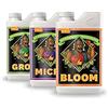 Advanced Nutrients Bloom, Micro & Grow, confezione da 3 pezzi, 1 l ciascuno
