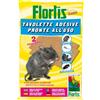 Flortis 1330120 Tavolette Adesive per Topi, 2 Pezzi, 1.2x19x28 cm