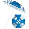 AQUASTIC Ombrellone da Spiaggia OMBRELO di Colore Blu Navy Ombrellone Protettivo dal Sole Ideale per la Spiaggia e il Giardino Materiali Resistenti Facilità di Piegatura e Trasporto Compatto
