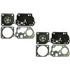 C·T·S Kit guarnizioni e membrana carburatore sostituisce ZAMA GND-134 per carburatore ZAMA C1U-W43C C1U-W45A C1U-W49A-B C1U-W52 (confezione da 2)