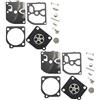 Luxuypon Kit di riparazione carburatore di ricambio da 2-5 pezzi/lotto compatibile con guarnizioni a membrana Stihl MS210 MS230 MS250 motosega Zama RB-105 C1Q-S (2 set)