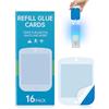 Dichroma 16 confezioni di cartucce di ricambio per Stem e compatibili con Raid Essentials Trappola luminosa per insetti volanti Compatibile con Wondercide Plug-in Trappola a luce blu per mosche, zanzare e