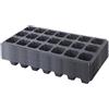 predolo 12 Vassoio Germinazione per Piantine da con Griglia, Vasi per Semina con Foro di drenaggio, Semenzaio, Mini Serra, Vaso di Propagazione per Frutta, Coltivazione da Interni ed Esterni, 21 Celle