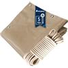 Tecplast Confezione Telo per Pergola Beige Scuro 3x4 m + Corda Elastica Avorio 20m - Telo per Pergolato TECPLAST LP506PR Garanzia de 5 anni