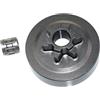 ICOOYO Pignone per tamburo frizione 3/8-6T per Husqvarna T425 T525 525615301, 501290501