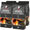 Blixxx Carbone di faggio, 3 kg, Premium carbonella per barbecue a legna da ristorante (4)