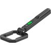 Generic Metal detector per adulti, pieghevole, impermeabile, rilevatore di oro | Bussola incorporata con allarme acustico e vibrazioni, per adulti e bambini, monete d'oro e caccia al tesoro d'argento