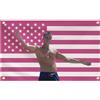 Generic DrewStarkey - Arazzo con bandiera americana, rosa, 9 x 1,5 m, bandiera patriottica per prati, cortili, giardini, terrazze