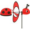 CIM Scacciaspiriti - Little Magic Ladybird - Resistente ai Raggi UV e alle intemperie - Girandola: Ø28cm, Motivo: 35x13cm, Altezza Totale: 85cm - incl. Asta in Fibra di Vetro