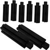 Gatuida Gambe per Fioriere da Giardino in Plastica - Supporto Rialzato per Fioriere da 8 Pezzi con Facile Montaggio Balcone E Uso Esterno