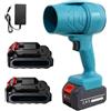 Generico Soffiatore a Batteria, Mini Soffiatore per Foglie con Turbocompressore Adatto per la Cura e la Manutenzione del Giardino