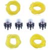 Atunee 4 misure tubo flessibile tubo carburante lungo 4 piedi + 4 lampadine primer per Husqvarna decespugliatore 123L 225 232L 227L 240L 322L 323 325 326 soffiatore tagliabordi per motosega