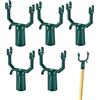 Generico Supporto Per In Metallo, 5 Pezzi, Pali Di Supporto Per Alberi, Pali Di Supporto Per Frutta E Verdura Regolabili, Per Vigneti, Orti, Piante Ornamentali E Rampicanti