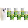 cubex professional BOMBOLA INSETTICIDA A Base di ESTRATTO di PIRETRO Naturale PYTETRIN L Plus (6, EROGATORE)