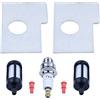 Gubeter Kit filtro aria serbatoio carburante Duckbill, per motosega Per Stihl Ms180 Ms180C Ms170 018 017, 1130 124 0800, 11301240800