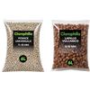 CLOROPHILLA Kit Drenaggio per Piante - Lapillo 5-10 mm + Pomice 7-15 mm | Granulometria Selezionata per Vasi e Radici Sane (6 Litri)