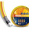 STI Tubo Irrigazione Giardino Acqua Anti Torsione Tricot Rinforzo 5 Strati 5/8''(15mm) x 50m Giallo