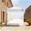 BRIMO Gazebo con zanzariera (2 x 2 m)