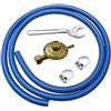 G GRIMALDI Promo Box Regolatore Orizzontale A Taratura Fissa + Tubo mt.1,5 + Fascette + Chiave per Gas per Stufe Barbecue BBQ