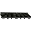 ScarMaxx 2m Canaletta scolo Acqua piovana A15 Altezza 115 mm - Griglia scolo Acqua piovana Set Completo 13 x 200 x 11,5 cm Nero Classico