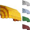 TENDEEVOLUTION Tenda Cappottina da Sole per Esterno 4 Raggi Tempotest Parà o PVC Impermeabile, Personalizzabile e Motorizzata o Manuale, Tenda da Sole per Finestra o Porta, Parasole da Balcone (L. 300 X S. 80)
