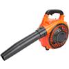 reukmuuc Soffiatore per foglie a benzina da 26 cc, alimentato a gas, per la pulizia del cortile con 7500 giri/min, spazzaneve portatile con flusso d'aria ad alta velocità di 250 km/h, soffiatore da prato per