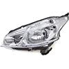 EDA PREMIUM auto Fari anteriori Sinistra 9802221880 compatibile per PEUGEOT 208, 12-15 senza motore