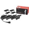 Brembo P 85 162 - Pastiglia Freno - Posteriore | Compatibile con: AUDI A3 Limousine, A3 Sportback, TT, TT Roadster