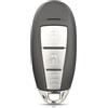 NBHGFF Custodia per Chiave per Suzuki per Swift per SX4 per Vitara 2010 2011 2012 2013 2014 2015 2016 TS008 TS007 2 3 4 Tasti Autochiave Fob Shell Case Custodia per Chiave (2 Tasti)