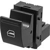 A ABSOPRO Interruttore Alzacristalli Passeggero Lato per VW Golf V | Materiale: Plastica, Dimensioni: 3.2x2.2x4.8cm, Per VW Jetta 05-15, Passat 05-14, Polo 09-15, Tiguan 07-18, E Altri