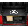 Aojiek Copri Bagagliaio Auto per Wrangler JK Jku Sports Sahara Freedom Unlimited 2007-2021 Copertura Avvolgibile Vano Portabagagli Protezione Coperchio Posteriore Tronco Scudo per La Privacy