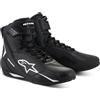 Alpinestars Faster-4 Scarpe da moto, nero/bianco, 10