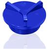 IENQBVL Tappo di riempimento dell'olio Tappo Riempimento Olio Per Moto In Alluminio CNC M27 3.0 Tappo Motore Tappo Olio A Vite Per Yamaha Per XSR 700 XSR700 2016-2024(Blue)