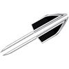 EVIMO Marchio dell'auto Adesivo, per VW T-Cross t-Cross 2008-2023 2024 Anteriore Posteriore Adesivo Alfabeto Distintivo Sostituire Styling Decorazioni Parti,B