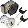Hihaha Interruttore Di Accensione Per Ford Fiesta 1Pc | Metallo, Nero/Argento/Grigio, 7 Pin, OE 2S61A3697AA, Per Fusion 01-12, Per Transit 06-14