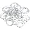 Motoforti Guarnizioni Per Tappo Scarico Olio Per Audi A3 09-13 25 Pezzi | Per Audi A4/A5/A6, Q5/Q7, Colore Argento, Materiale Alluminio, OE N0138157, Diam 14-20-2Mm, Tenuta Stagna
