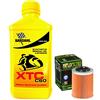 KIT TAGLIANDO BARDAHL XTC C60 15W50 FILTRO OLIO PER APRILIA RSV 1000 R TUONO 2004/2010
