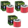 Hiflofiltro 3x Filtri olio Yamaha TDM 900 02-11 Hiflo HF145