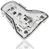 ELDVSUA Fanali Posterior Supporto Lampadina Fanale Posteriore Sinistro/destro 6Q6945257F Per VW POLO 9N N/S 2005-2010 Luce Posteriore(Left Side)