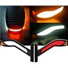 J/J 2x Fanalini Luci Ingombro Con Freccia Dinamica Neon Bianco Rosso Arancio 19cm Camion Luce Van Luci LED per Rimorchio 12-24V