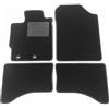 ASC Tappetini Auto Compatibili con Toyota Yaris III Serie Hybrid 2011-2020, Moquette con Bordo Antiscivolo, Battitacco in Gomma